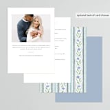 "Wildflower Ribbon" - Bridal Shower Invitations in Cotswolds by Jackie Crawford - Back of Card Options