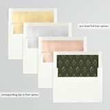 "Wildflowers" - Bridal Shower Invitations in Confetti by 2birdstone - Envelope Liner Options