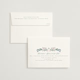 "Book Cover" - Bridal Shower Invitations in Evergreen by Petra Kern - FREE Recipient Addressing