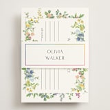 "flower garden" - Bridal Shower Invitations in Cotton by Susan Moyal - Assembled with Belly Band