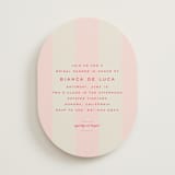 "Campania" - Bridal Shower Invitations in Ballet Fragola by Megan Davis - Front