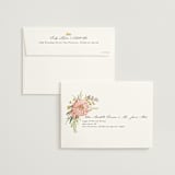 "Organic Florals" - Bridal Shower Invitations in Blush by Susan Moyal - FREE Recipient Addressing