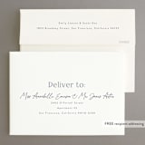 "Bubbles and Brews" - Bridal Shower Invitations in Midnight by Corinne Malesic - FREE Recipient Addressing