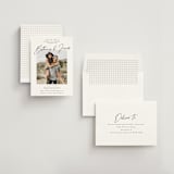 "Signed" - Bridal Shower Invitations in Snow by Nicoletta Savod - Assembled