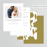 "Alaia" - Bridal Shower Invitations in Verona Sunset by Blustery August - Back of Card Options