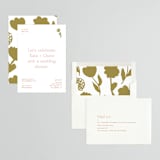 "Alaia" - Bridal Shower Invitations in Verona Sunset by Blustery August - Assembled