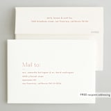 "Alaia" - Bridal Shower Invitations in Verona Sunset by Blustery August - FREE Recipient Addressing