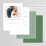 "Hyde Park" - Bridal Shower Invitations in Meadow by Melanie Kosuge - Back of Card Options