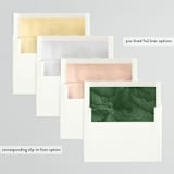 "Hyde Park" - Bridal Shower Invitations in Meadow by Melanie Kosuge - Envelope Liner Options
