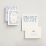"French Blue" - Bridal Shower Invitations in Periwinkle by Joanna Griffin - Assembled