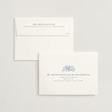 "French Blue" - Bridal Shower Invitations in Periwinkle by Joanna Griffin - FREE Recipient Addressing