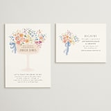 "Amelie" - Bridal Shower Invitations in Summer by Itsy Belle Studio - Matching Enclosure Card