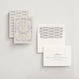 "Yay" - Bridal Shower Invitations in Jeans by Petra Kern - Assembled