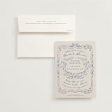 "Yay" - Bridal Shower Invitations in Jeans by Petra Kern - Invitation with Envelope
