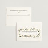 "Floral Frame" - Bridal Shower Invitations in Marigold by Iveta Angelova - FREE Recipient Addressing