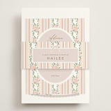 "Sweet Celebration" - Bridal Shower Invitations in Petal by Jennifer Postorino - Assembled with Belly Band