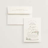 "Sweet Celebration" - Bridal Shower Invitations in Petal by Jennifer Postorino - Invitation with Envelope