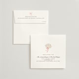 "Love is Blooming" - Bridal Shower Invitations in Carnation by Itsy Belle Studio - FREE Recipient Addressing