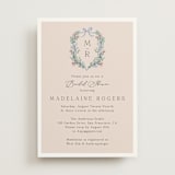 "Bed of Roses" - Bridal Shower Invitations in Creme by frau brandt - Front