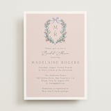 "Bed of Roses" - Bridal Shower Invitations in Rose by frau brandt - Front