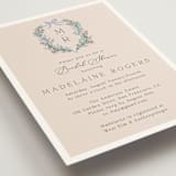"Bed of Roses" - Bridal Shower Invitations in Creme by frau brandt - Detail