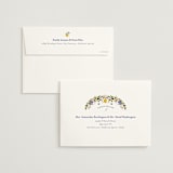 "Amore Floral" - Bridal Shower Invitations in Cerulean by Susan Moyal - FREE Recipient Addressing
