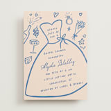 "chomchom" - Bridal Shower Invitations in Royal by chocomocacino - Front