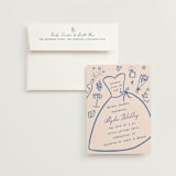"chomchom" - Bridal Shower Invitations in Royal by chocomocacino - Invitation with Envelope