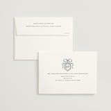 "Dog Crest" - Bridal Shower Invitations in Blueberry by Jackie Crawford - FREE Recipient Addressing