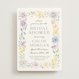 "Wild Flowers" - Bridal Shower Invitations in Meadow by Petra Kern - Front