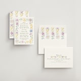 "Wild Flowers" - Bridal Shower Invitations in Meadow by Petra Kern - Assembled