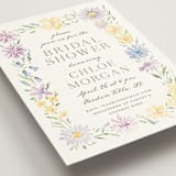"Wild Flowers" - Bridal Shower Invitations in Meadow by Petra Kern - Detail