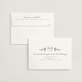"Gathering Joy" - Bridal Shower Invitations in Champagne by Ana de Sousa - FREE Recipient Addressing