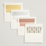 "Gathering Joy" - Bridal Shower Invitations in Champagne by Ana de Sousa - Envelope Liner Options