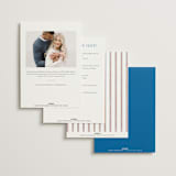"Floral Frame Crest" - Bridal Shower Invitations in Peony by Erin German - Back of Card Options