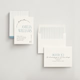 "Arbor" - Bridal Shower Invitations in Aqua by Pixel and Hank - Assembled