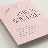 "Arbor" - Bridal Shower Invitations in Rosey by Pixel and Hank - Detail
