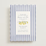 "Limoncello" - Bridal Shower Invitations in Capri by Tina Faselli - Front