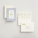 "Limoncello" - Bridal Shower Invitations in Capri by Tina Faselli - Assembled