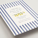 "Limoncello" - Bridal Shower Invitations in Capri by Tina Faselli - Detail