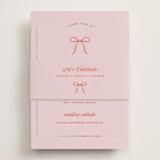 "Celebrate" - Bridal Shower Invitations in Resort by Kelly Schmidt - Assembled with Belly Band