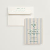 "Racquet Club" - Bridal Shower Invitations in Sky by Leia Matt - Invitation with Envelope