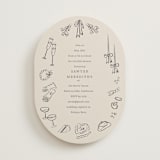 "Wedding Sketches" - Bridal Shower Invitations in Cement by Baumbirdy - Front