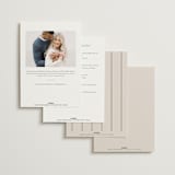 "Wedding Sketches" - Bridal Shower Invitations in Cement by Baumbirdy - Back of Card Options