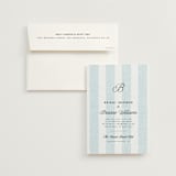 "Coastal" - Bridal Shower Invitations in Oceanside by Kelly Schmidt - Invitation with Envelope
