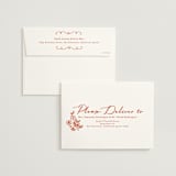 "Bridal Crest" - Bridal Shower Invitations in Peach by Sherley Ferreira - FREE Recipient Addressing