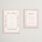 "pretty little floral" - Bridal Shower Invitations in Peony by Rebecca Durflinger - Matching Enclosure Card