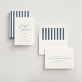 "Clara" - Bridal Shower Invitations in Coastal by Kelly Schmidt - Assembled