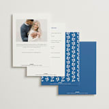 "Preppy" - Bridal Shower Invitations in Coral by Erin German - Back of Card Options