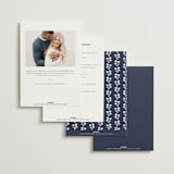 "Preppy" - Bridal Shower Invitations in Honeydew by Erin German - Back of Card Options